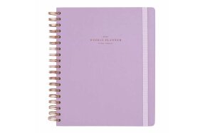 ACADEMIC WEEKLY DIARY 17 MONTHS 21x25cm LILAC SUNSET